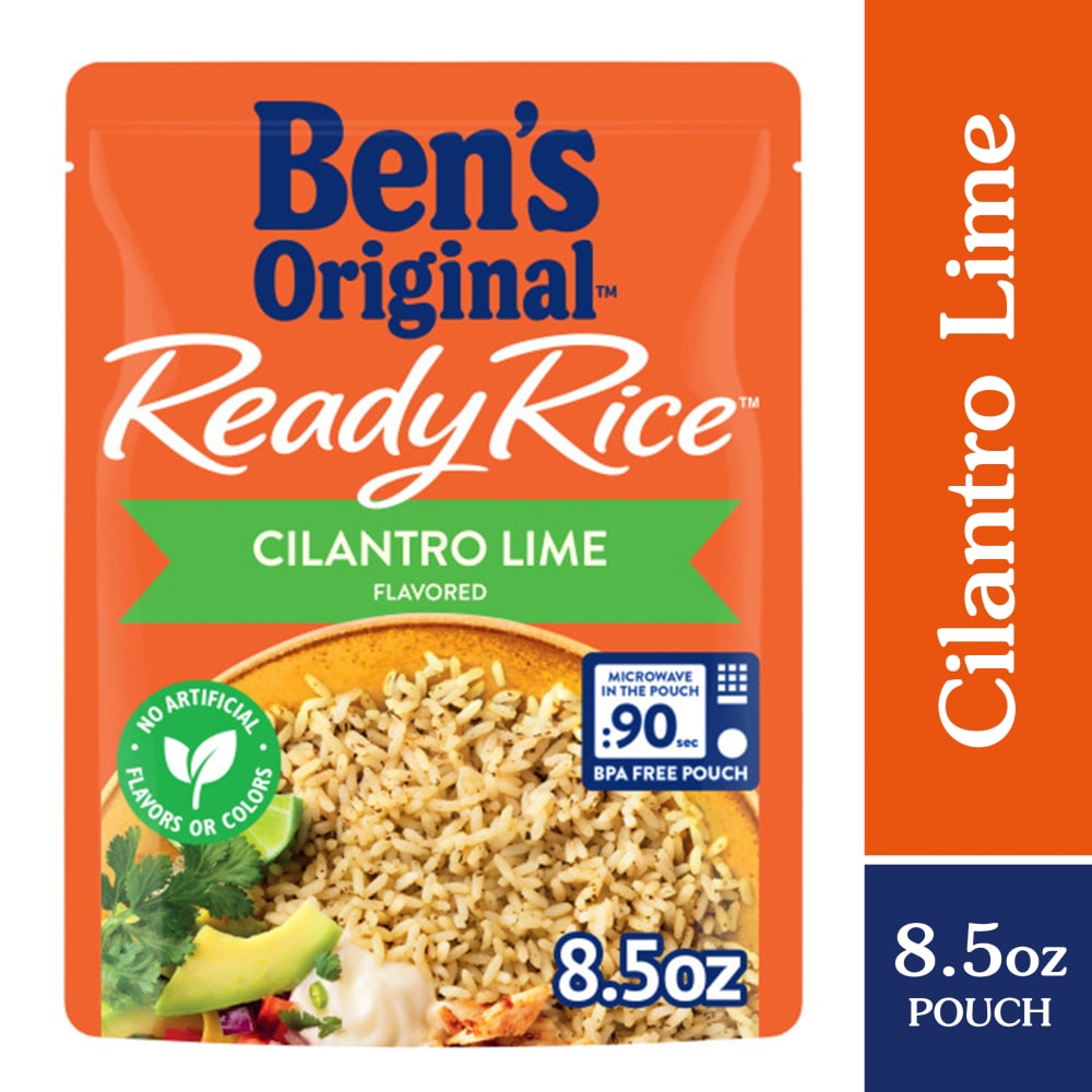 Ben´s Original Ready Rice, Cilantro Lime Flavored Rice, Easy Dinner Side