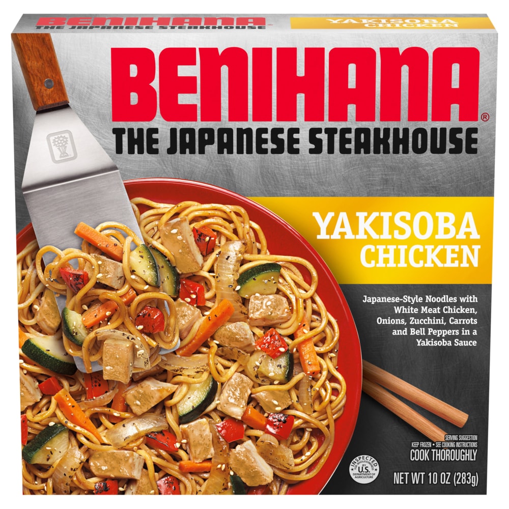Benihana The Japanese Steakhouse Yakisoba Chicken Frozen Meal