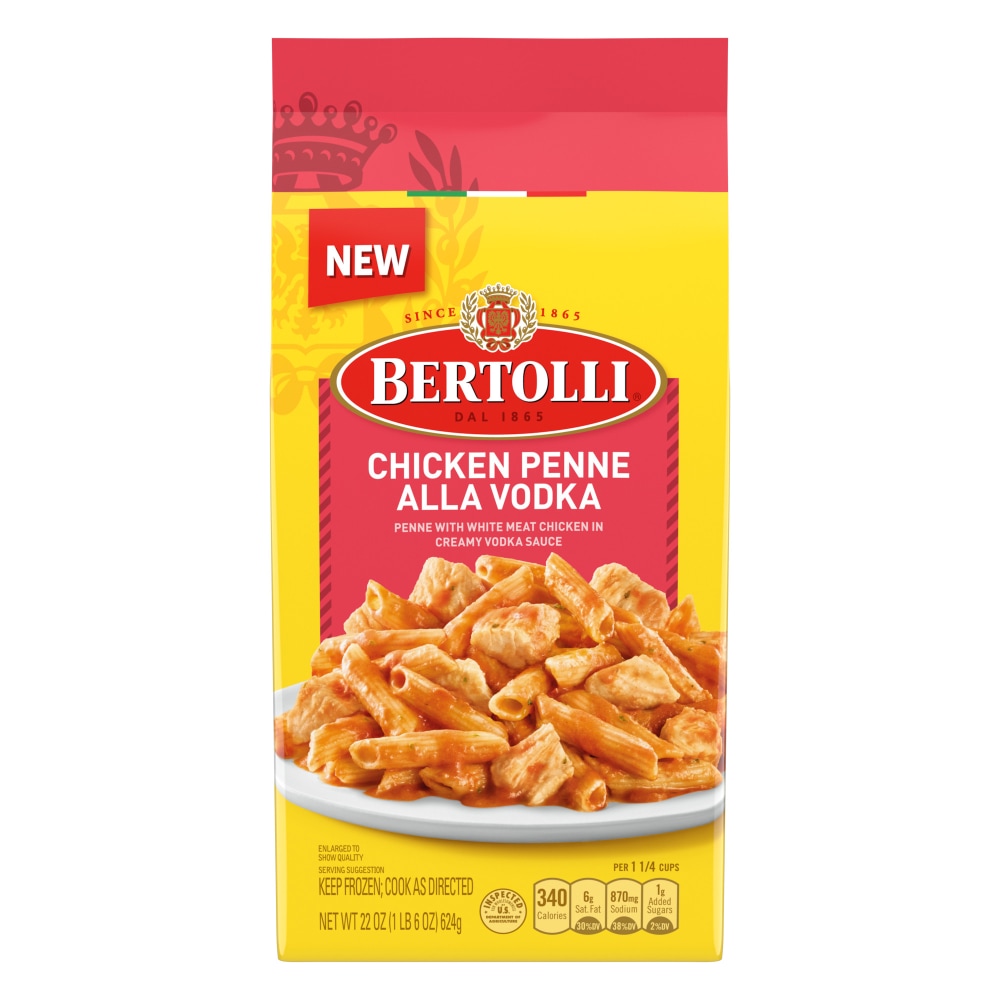 Bertolli Frozen Chicken Penne Alla Vodka