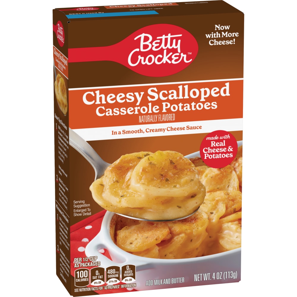 Betty Crocker Cheesy Scalloped Casserole Potatoes