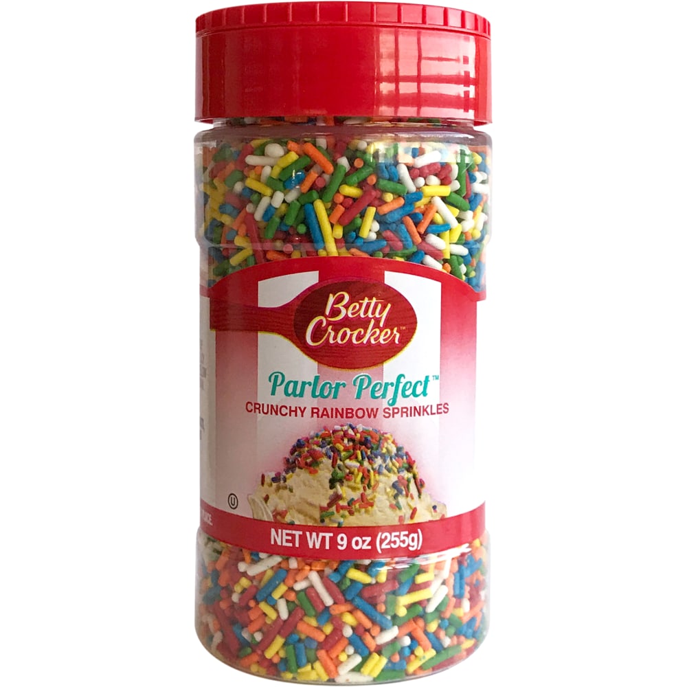 Betty Crocker Parlor Perfect Confetti Sprinkles Ice Cream Toppings