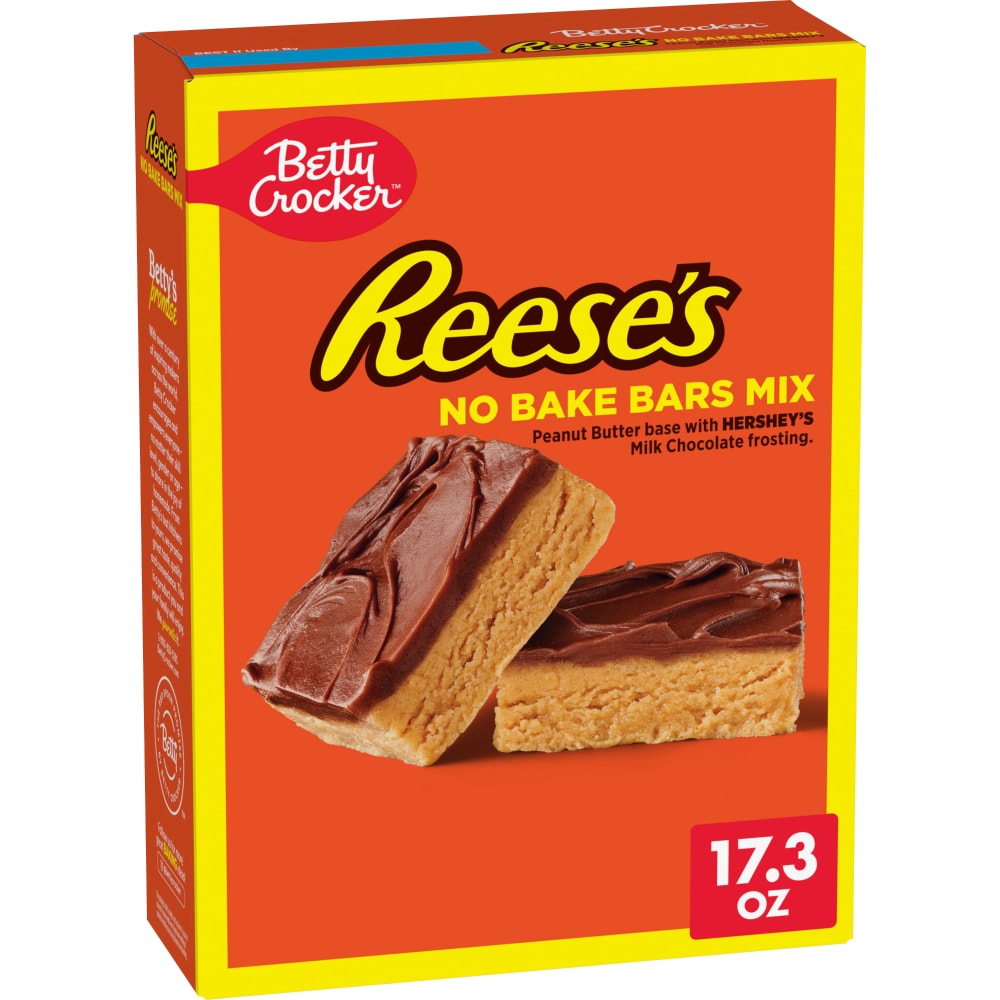 Betty Crocker REESE'S Peanut Butter No Bake Bars Mix With Frosting