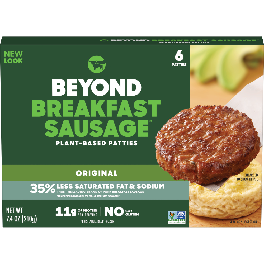 Beyond Meat Original Plant Based Breakfast Sausage Patties