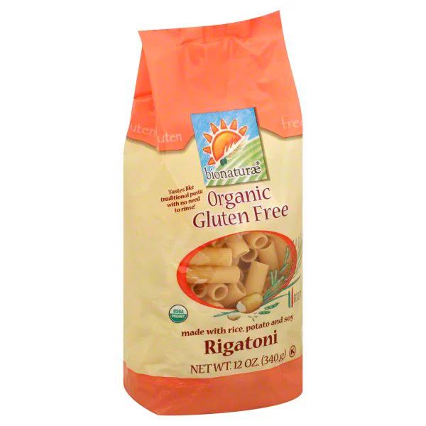 Bionaturae Rigatoni, Organic, Gluten Free