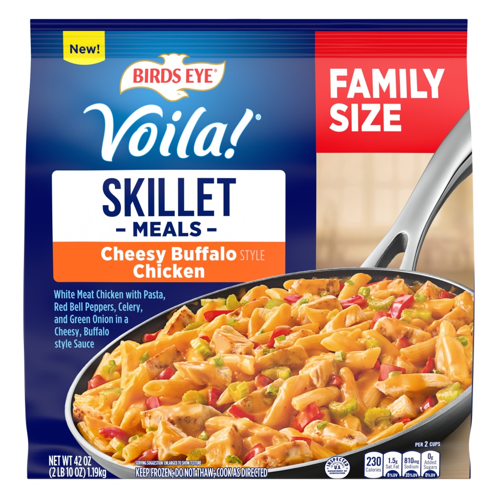 Birds Eye® Voila! Cheesy Buffalo Style Chicken Family Size Skillet Meal