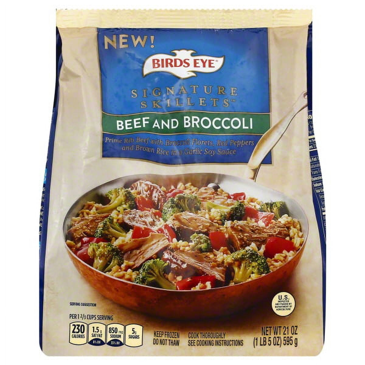 Birds Eye Signature Skillets Beef and Broccoli