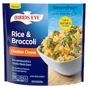 Cheddar Cheese Rice With Broccoli In A Cheddar Cheese Sauce Rice & Broccoli