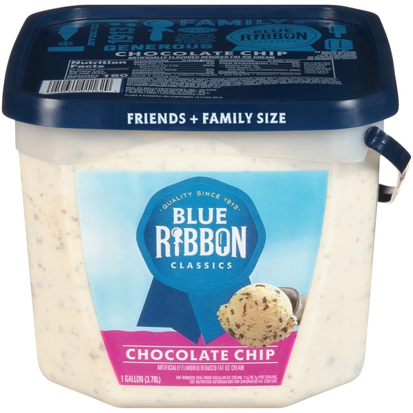 Blue Ribbon Classics Chocolate Chip Frozen Dessert, Family + Friends ...
