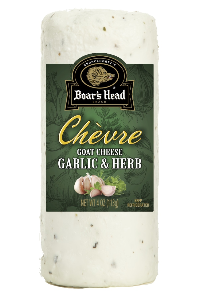 Boar's Head Garlic & Herb Chevre Goat Cheese