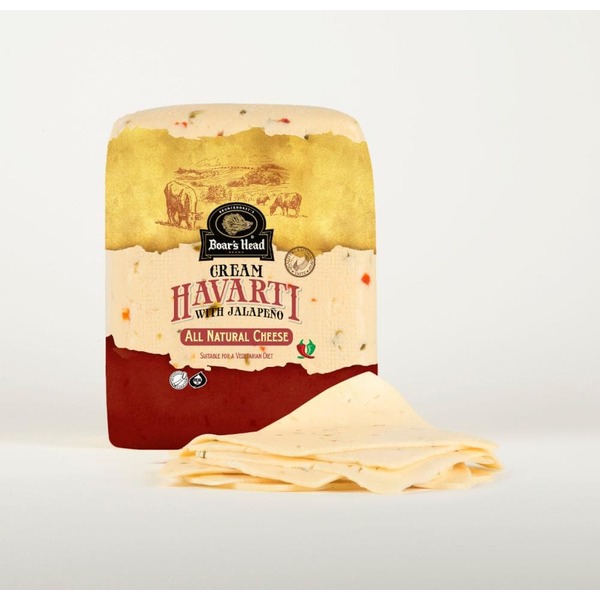 Boar's Head Havarti Cheese With Jalapeno Peppers