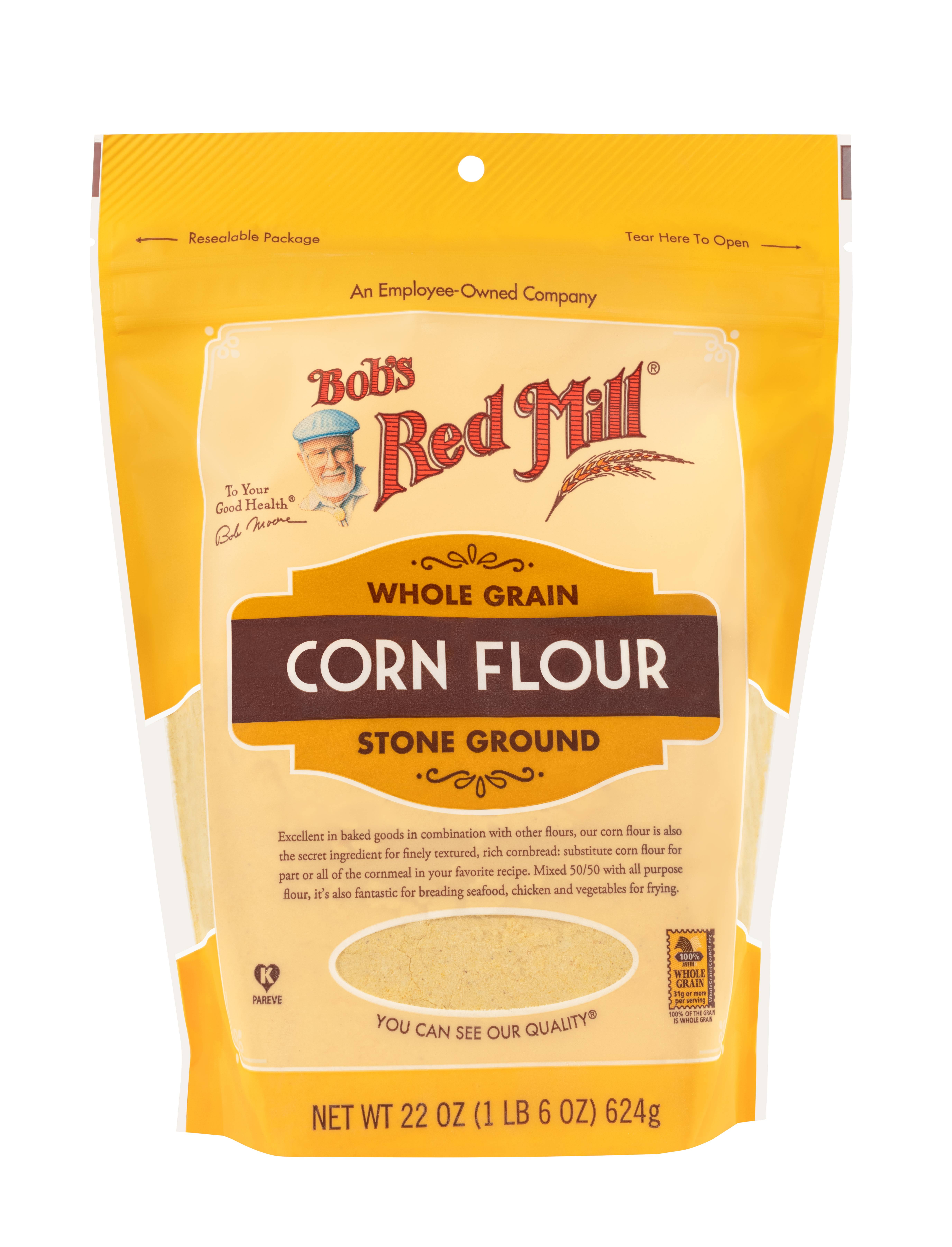 Whole Grain Stone Ground Corn Flour