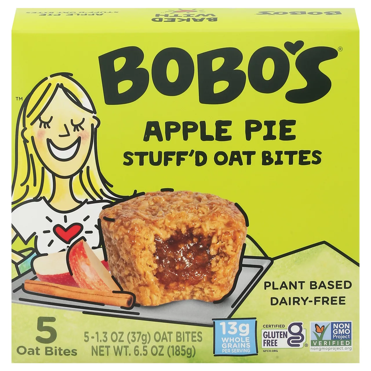 Bobo's Oat Bars Gluten Free Oat Bites Apple Pie