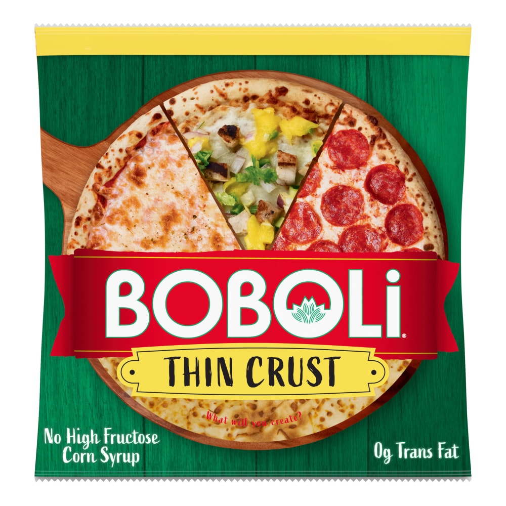 Boboli Original Thin Pizza Crust, Perfect for Pizza Night