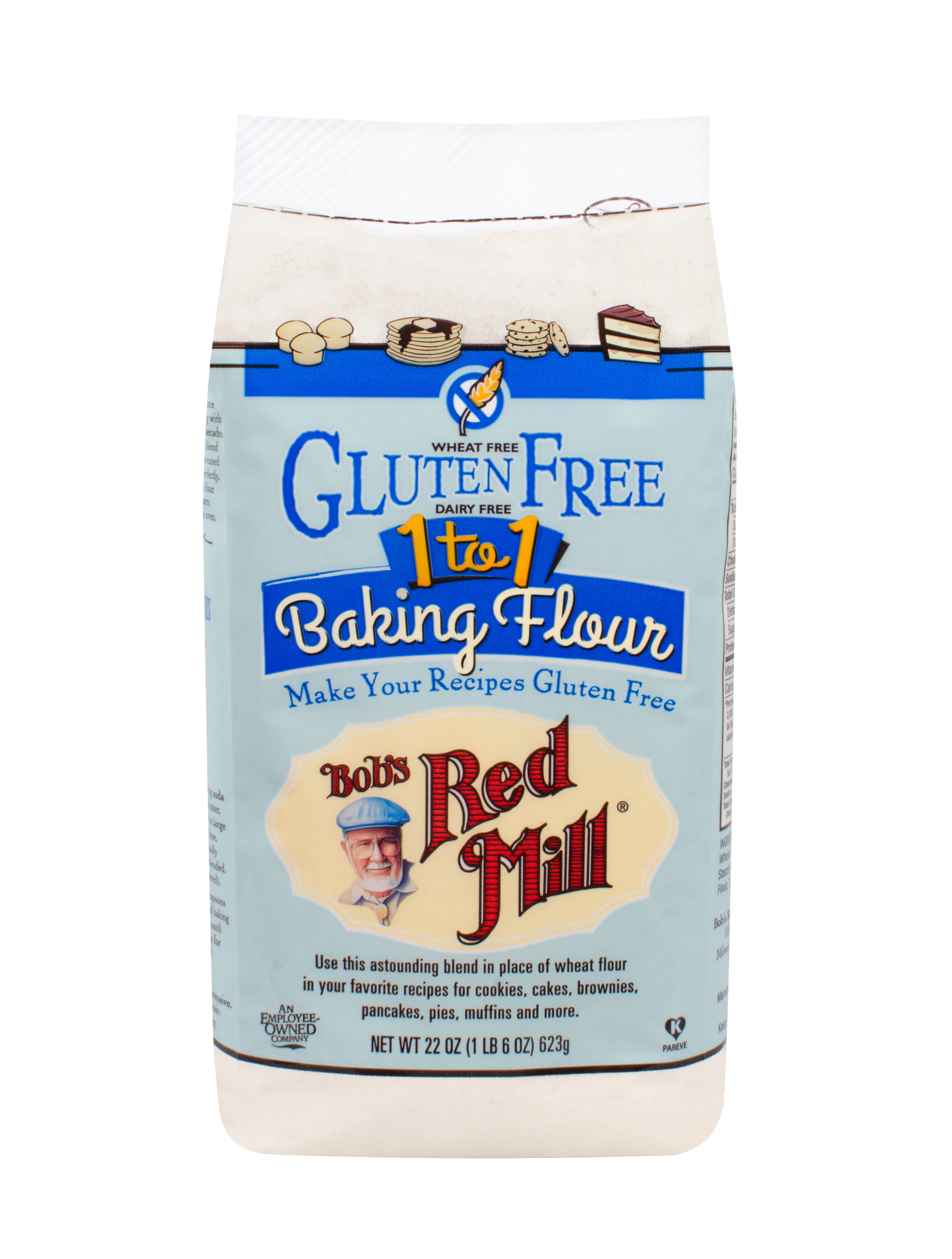 Bob's Red Mill Gluten Free 1-to-1 Baking Flour, 22-ounce