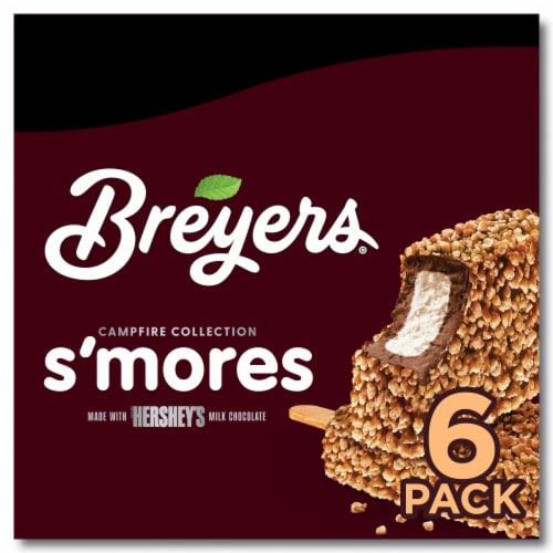 Breyers Campfire Collection Ice Cream S'mores Bar