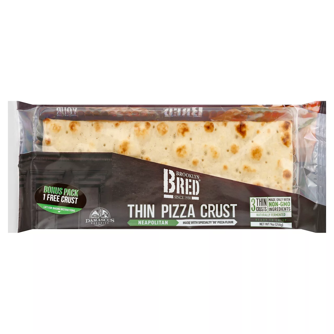Brooklyn Bred Pizza Crust, Neapolitan, Thin