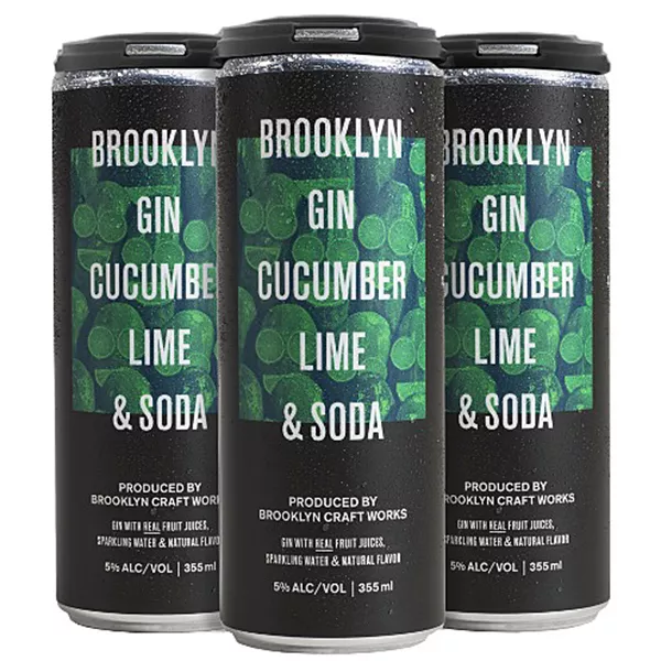 Brooklyn Gin Cucumber Lime Soda