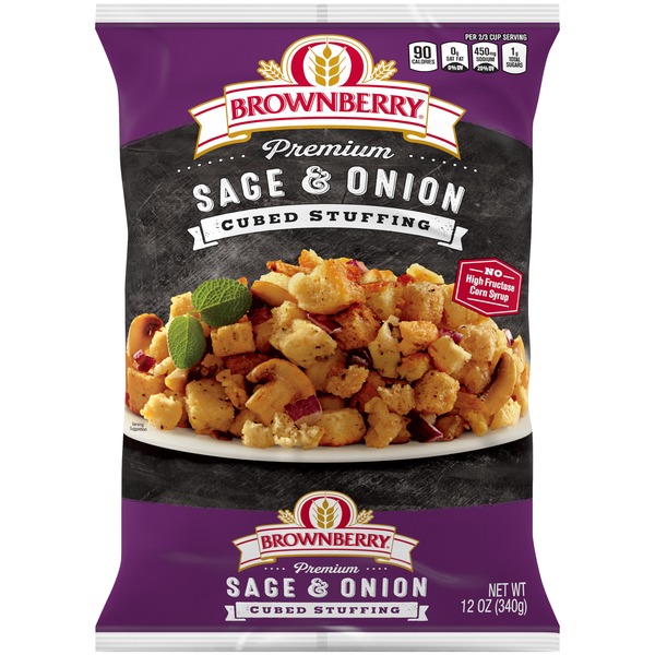 Brownberry/Arnold/Oroweat Sage & Onion Cubed Stuffing