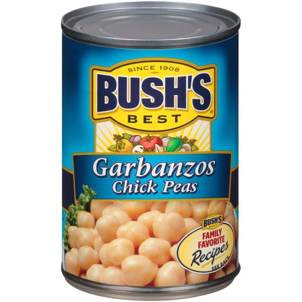 Bush's Canned Garbanzo Beans, Canned Chickpeas