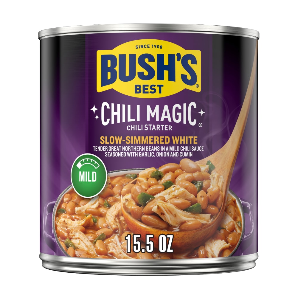 Bush's Best Chili Magic Chili Starter, Slow-Simmered White