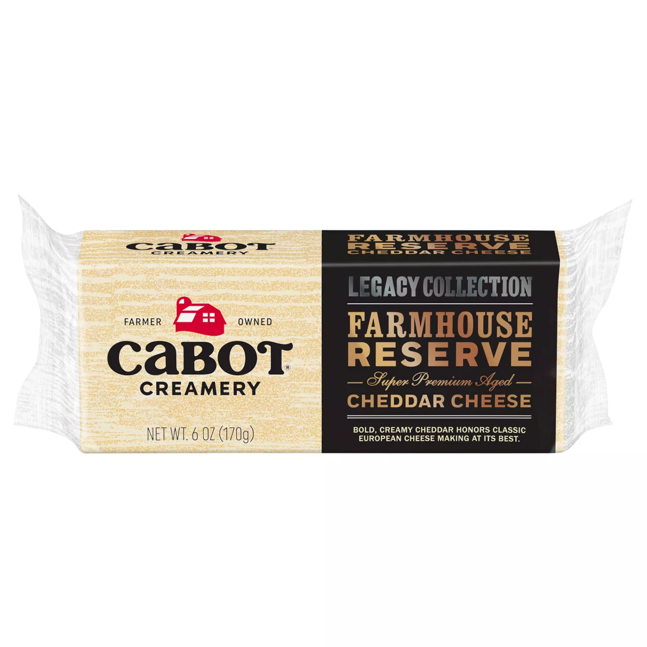 Cabot Creamery Legacy Collection Farmhouse Reserve White Cheddar Cheese