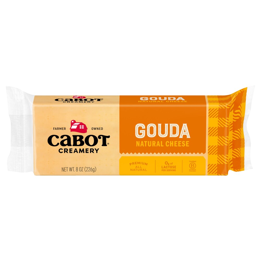 Cabot Creamery Gouda Premium Natural Cheese
