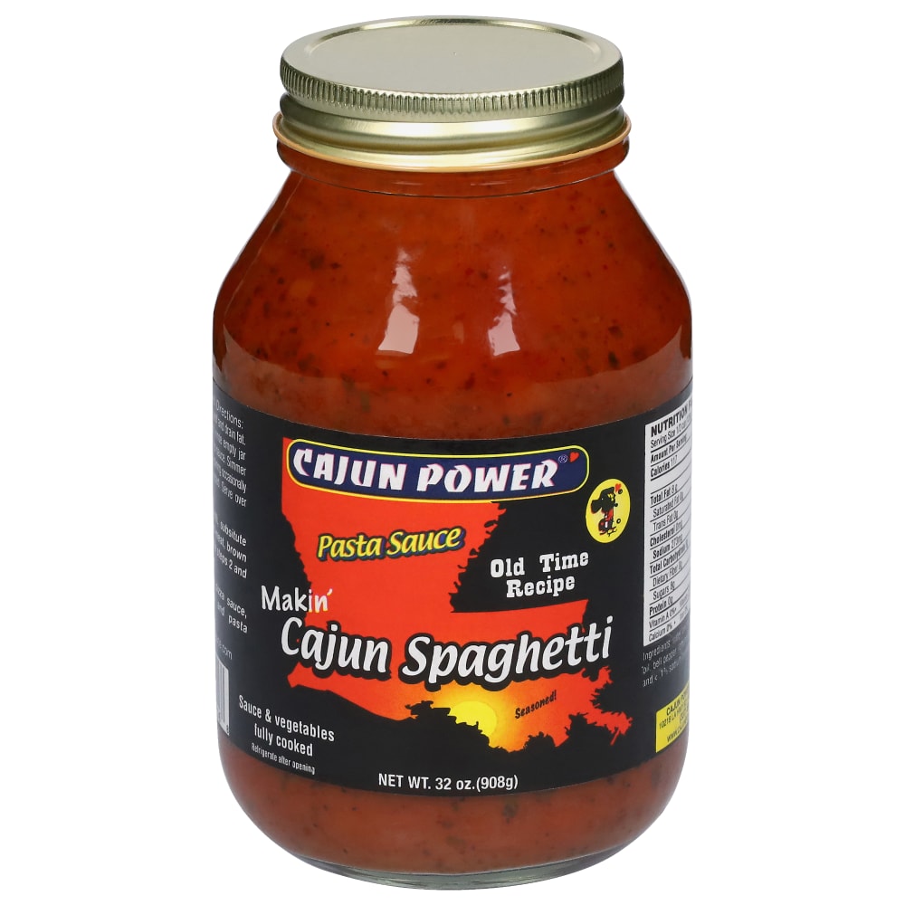Cajun Power Cajun Spaghetti Pasta Sauce