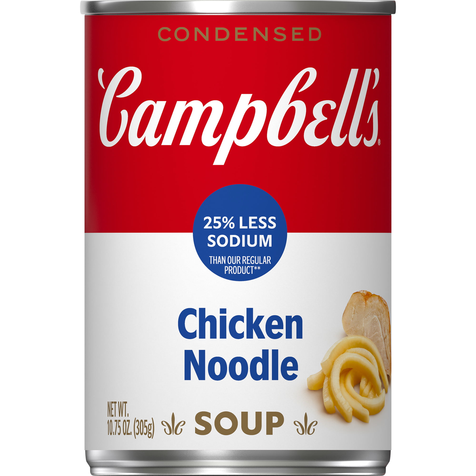 Campbell's Condensed 25% Less Sodium Chicken Noodle Soup