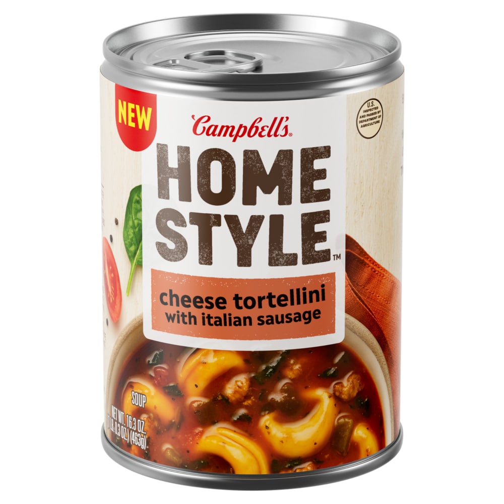Campbell's® Homestyle Cheese Tortellini with Italian Sausage Soup