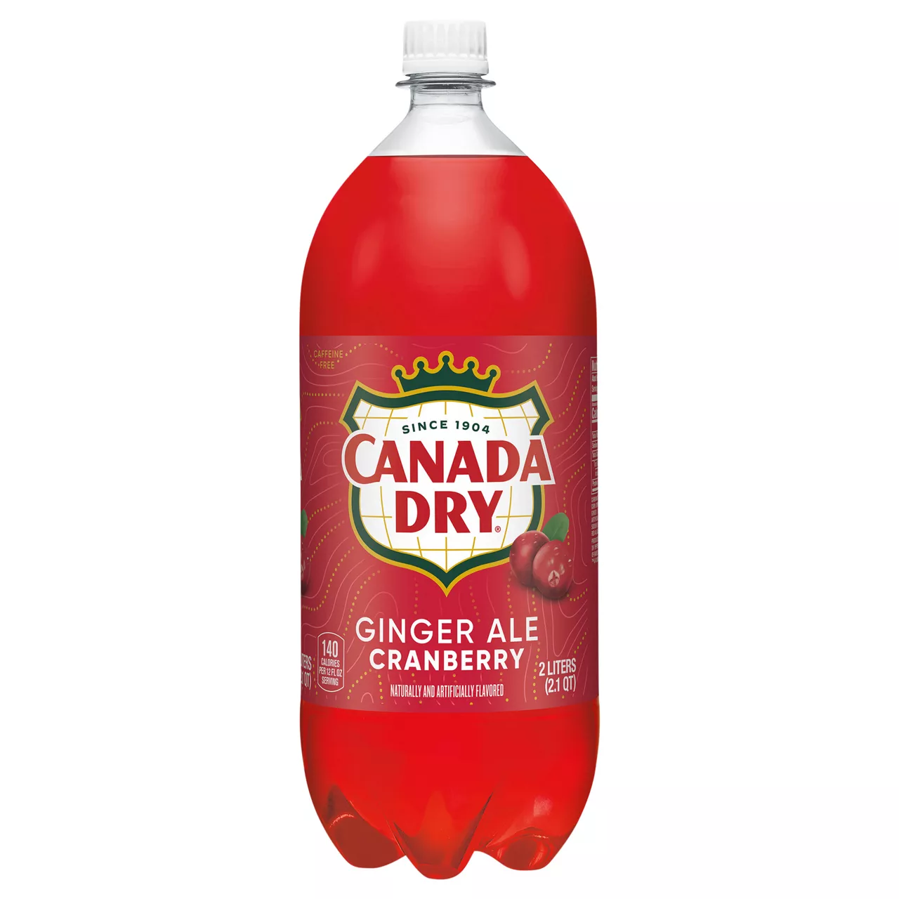 Canada Dry Cranberry Ginger Ale Soda - 2 L Bottle