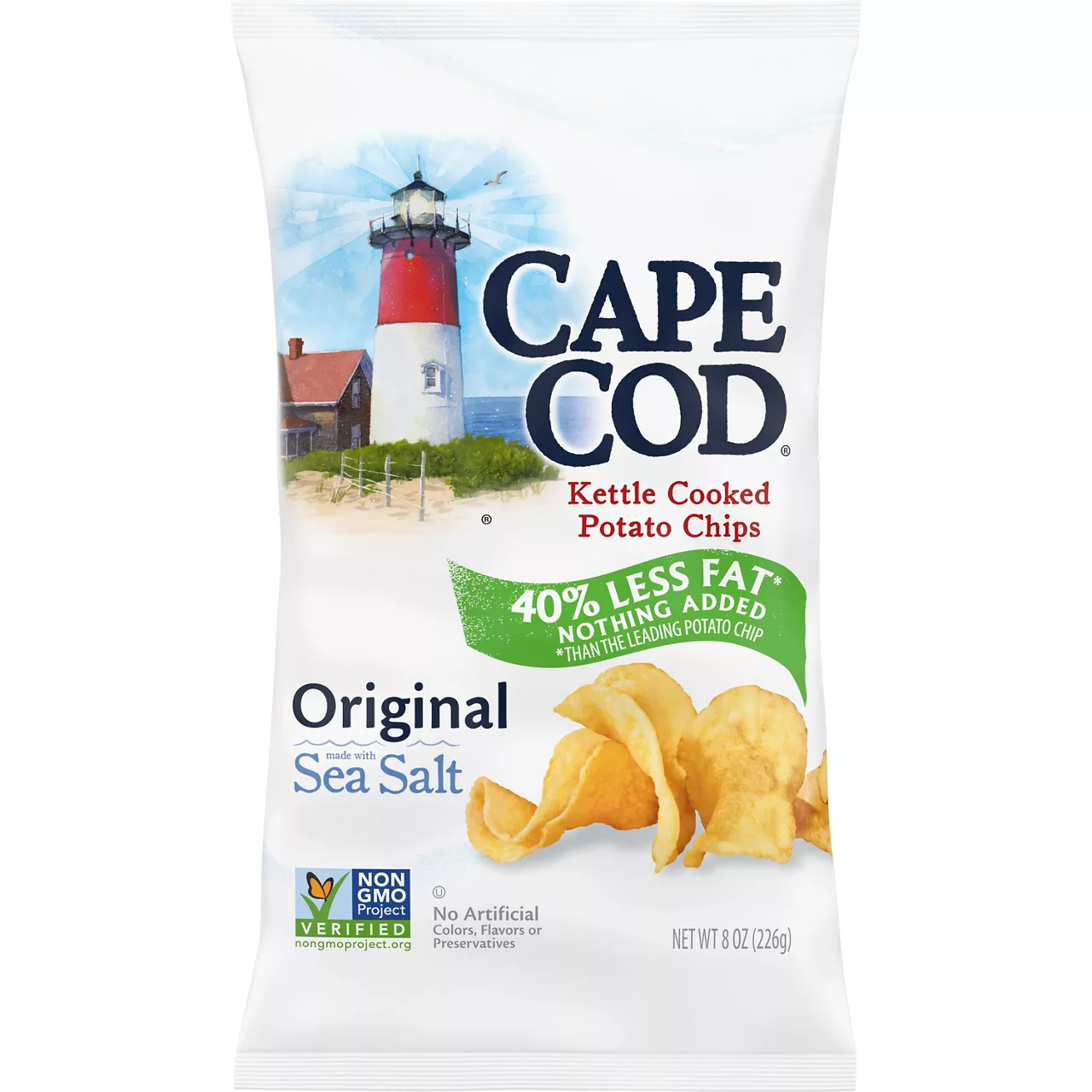 Cape Cod Less Fat Original Kettle Cooked Potato Chips
