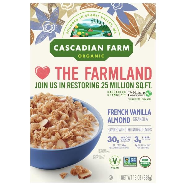 Cascadian Farm Organic French Vanilla Almond Granola
