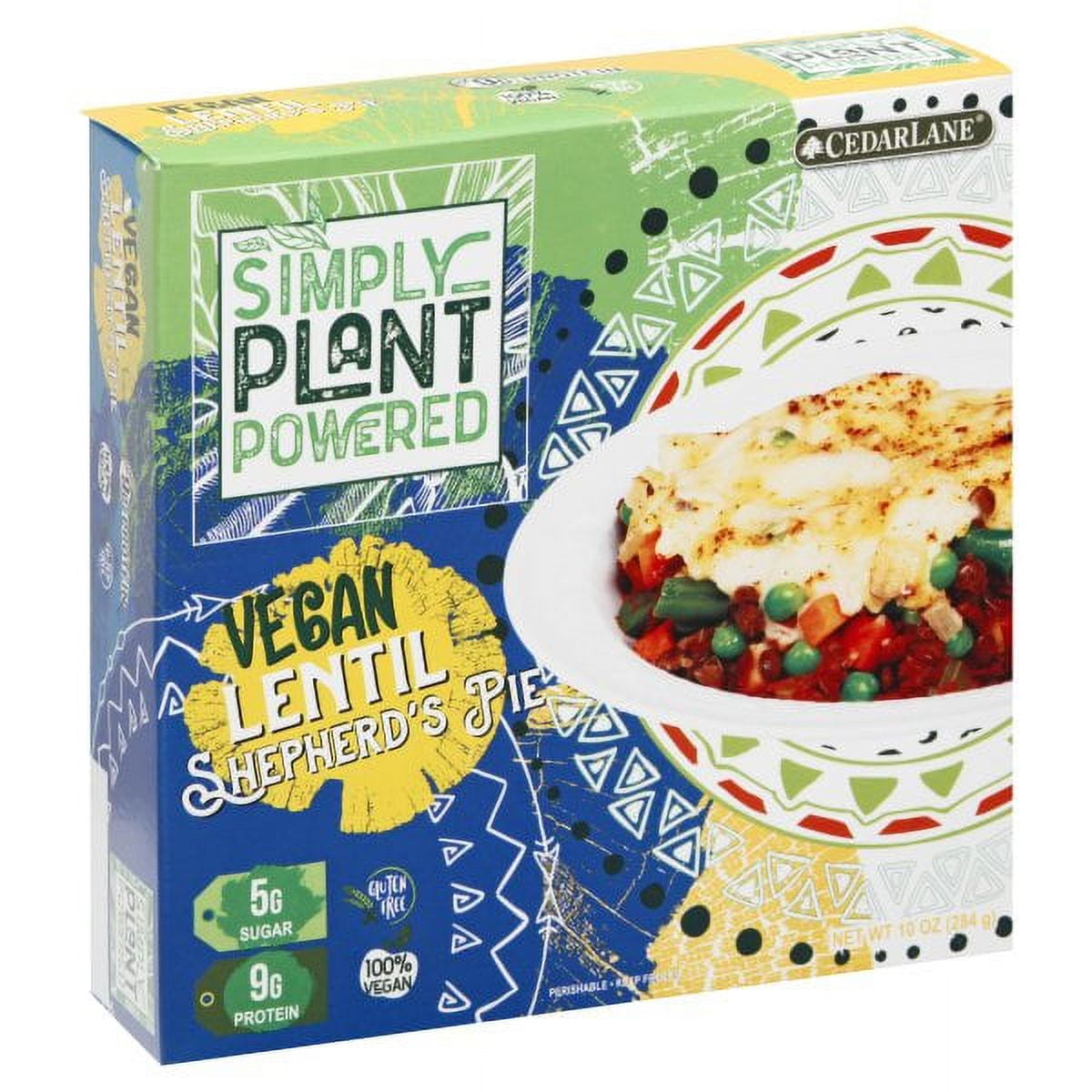 Cedarlane Natural Foods, Simply Plant Powered Vegan Lentil Shepherd's Pie