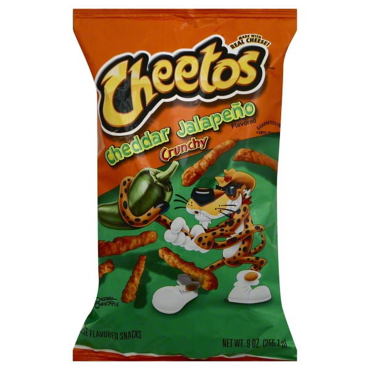 Cheetos Crunchy Cheddar Jalapeno Cheese Flavored Snacks