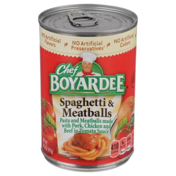 Chef Boyardee Spaghetti And Meatballs