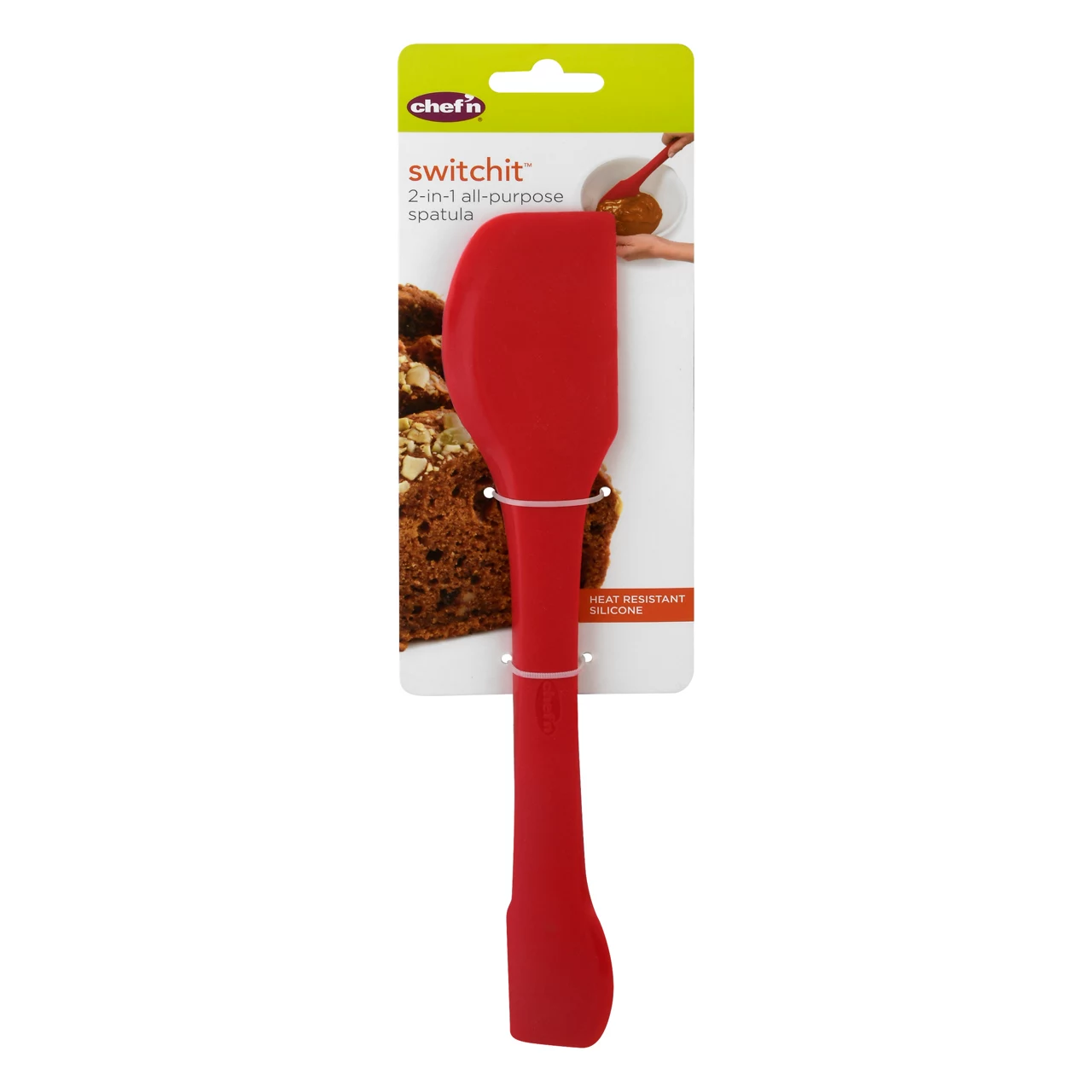 Chef'n Switchit Spatula, All-Purpose, 2-in-1, Cherry