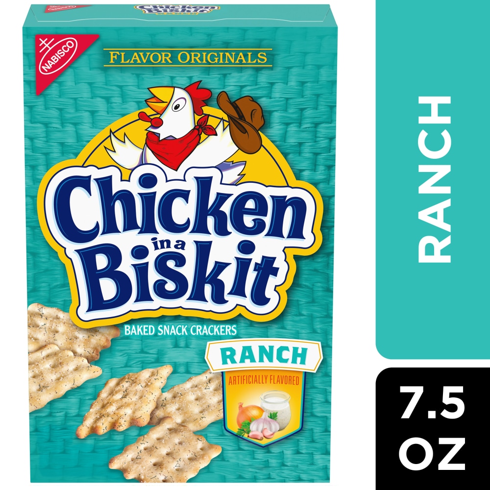 Chicken in a Biskit Ranch Baked Crackers