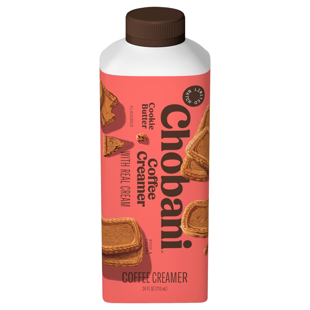 Chobani® Coffee Creamer Limited Batch Cookie Butter