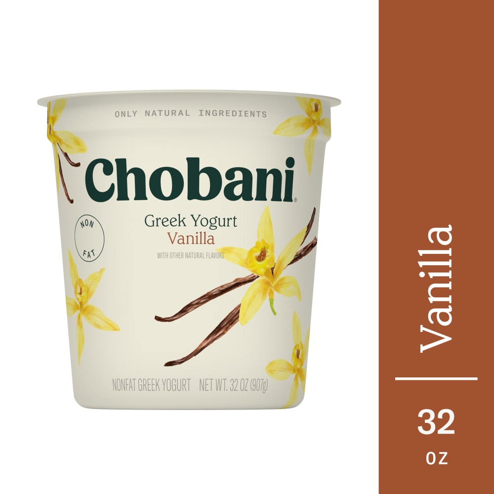Chobani Vanilla Blended Non-Fat Greek Yogurt