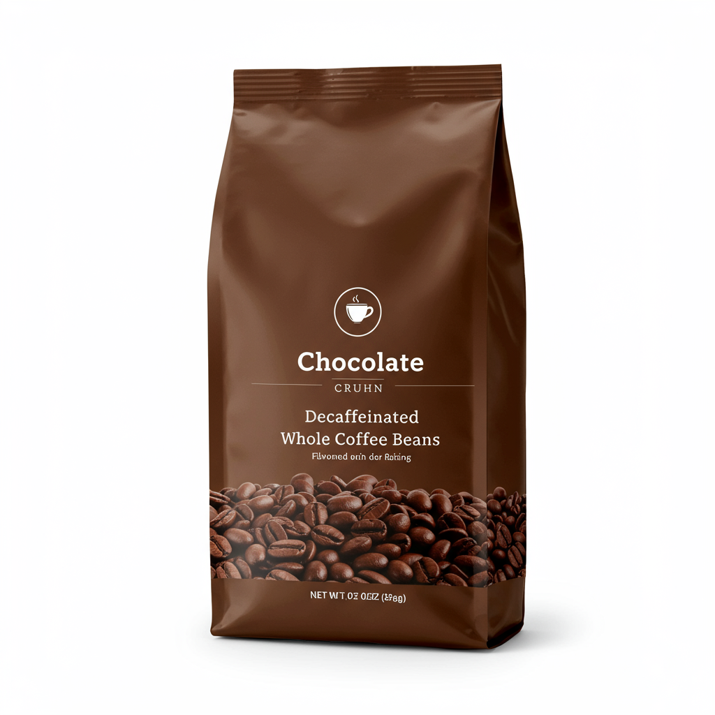 Chocolate Decaffeinated Whole Coffee Beans