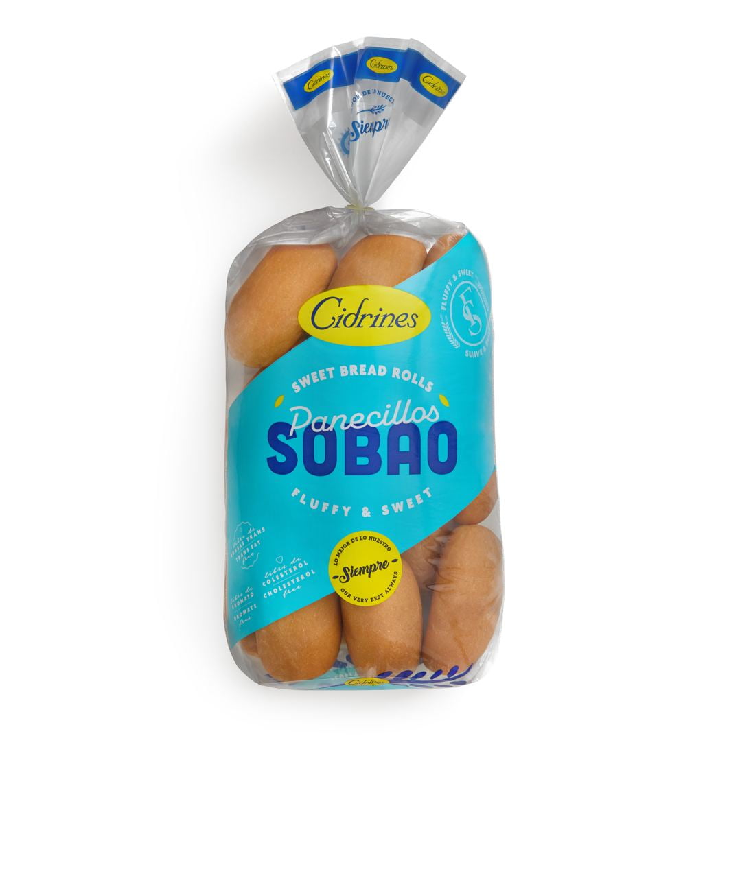 Cidrines Panecillos Sobao Sweet Rolls, 12CT