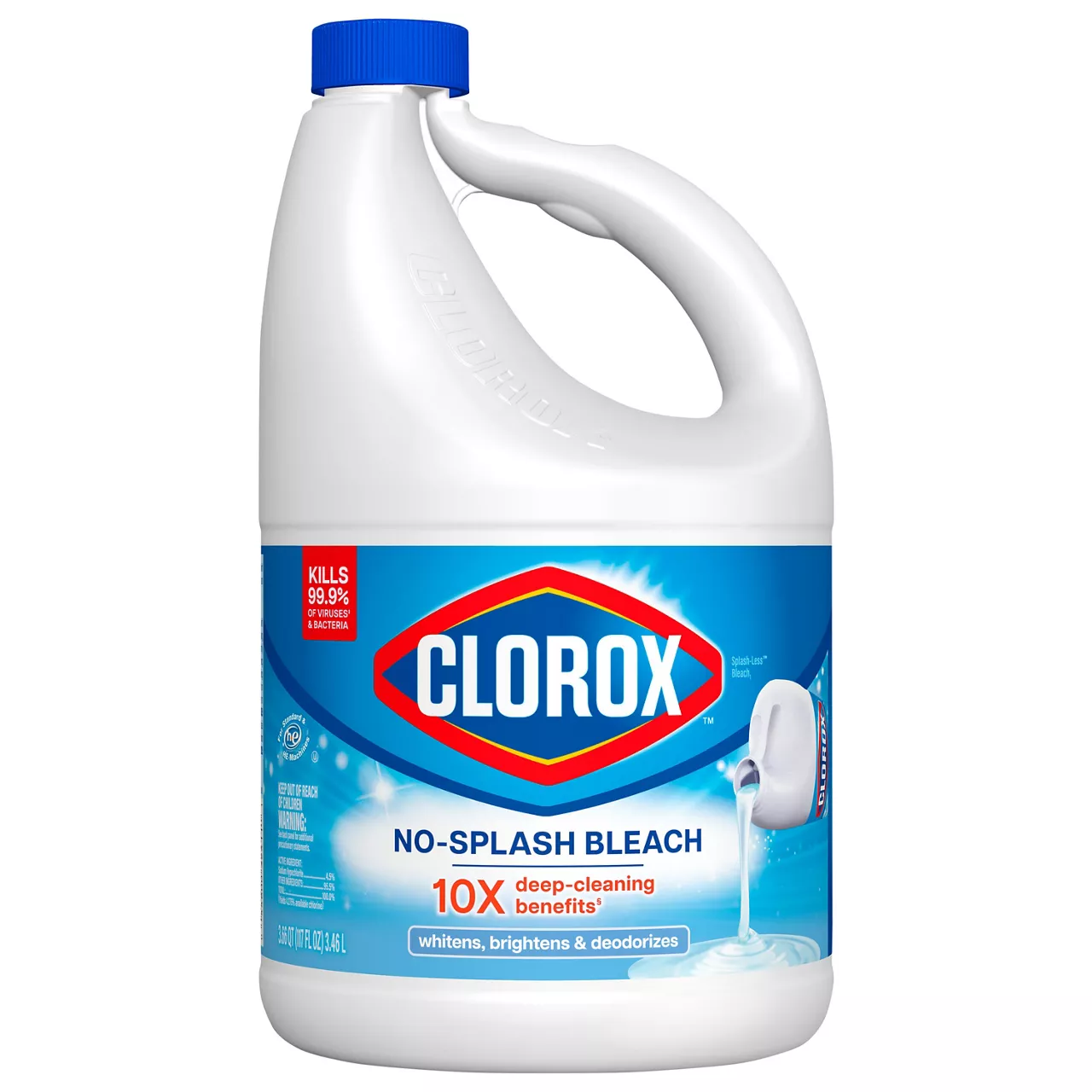 Clorox Splash-Less Liquid Bleach - Regular