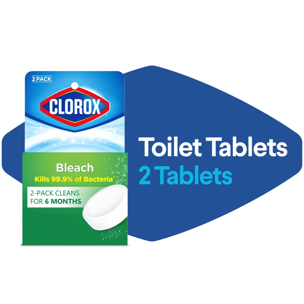 Clorox Ultra Clean Toilet Tablets Bleach
