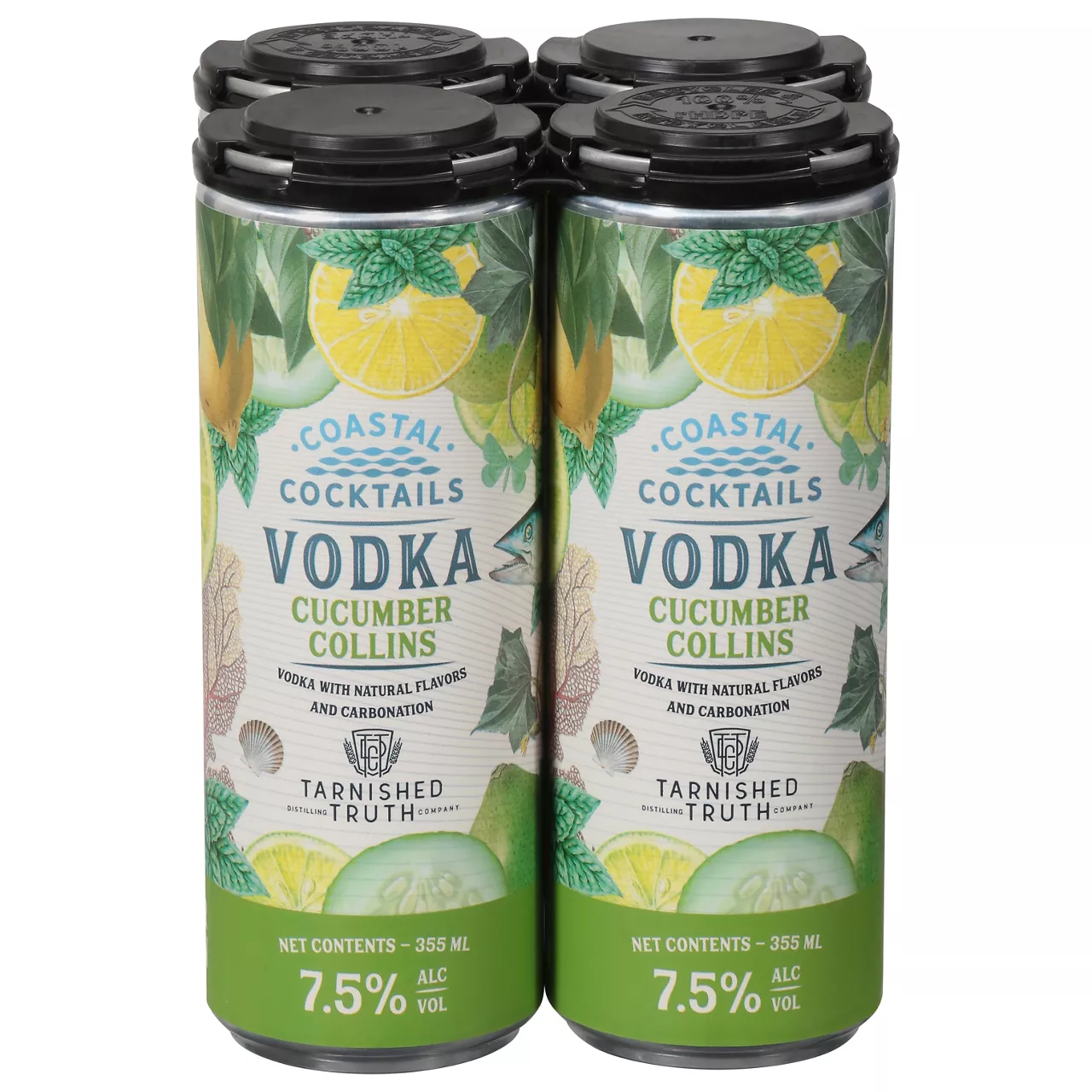 Coastal Cocktails Cucumber Collins Vodka Cocktail