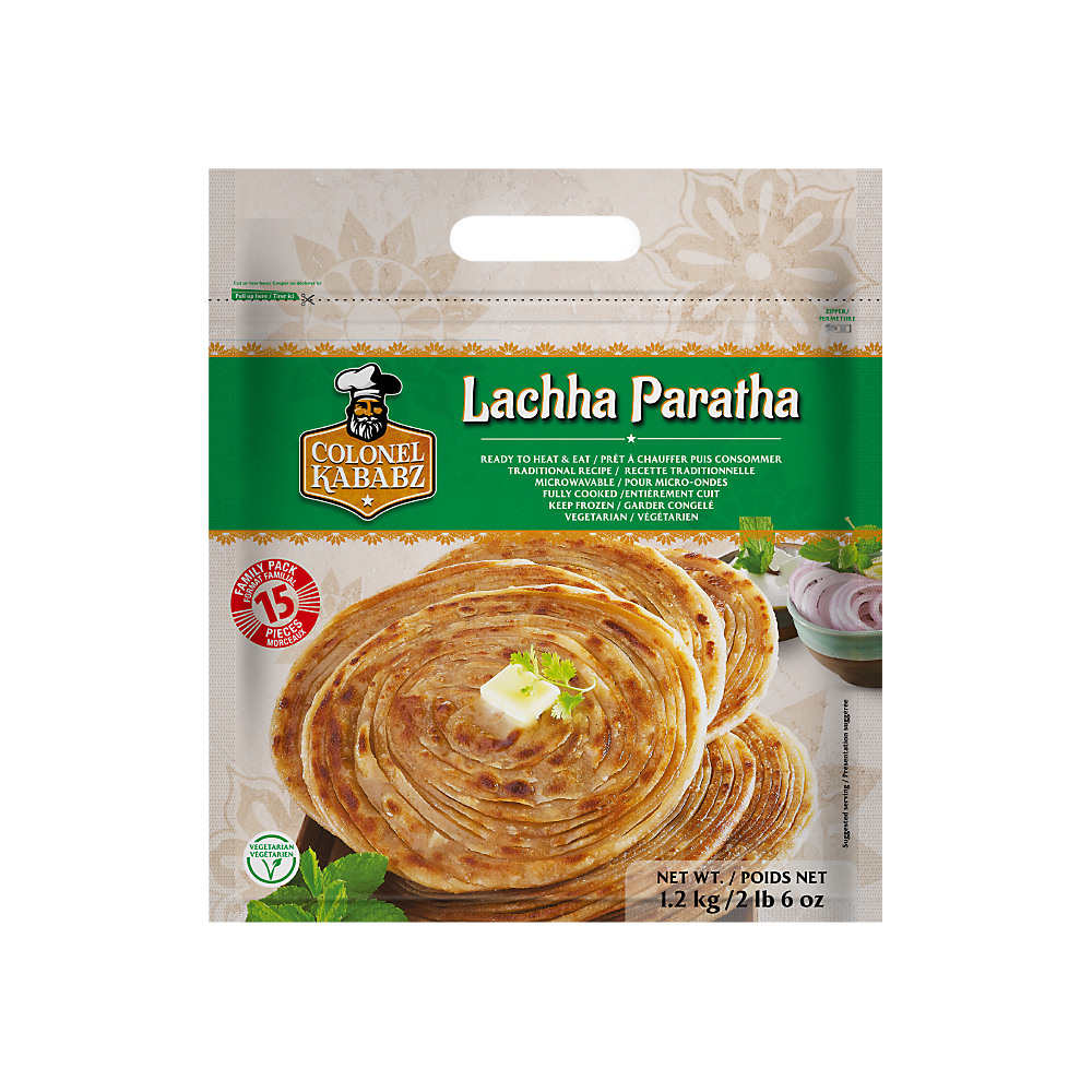 Colonel Kababz Lachha Paratha Flatbread - Family Pack
