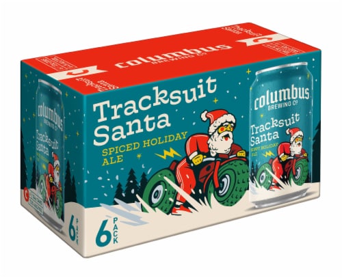 Columbus Brewing Co Tracksuit Santa Spiced Holiday Ale
