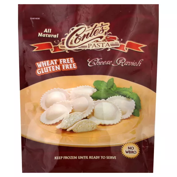 CONTES: Gluten Free Cheese Ravioli