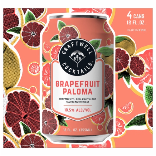 Craftwell Cocktails Grapefruit Paloma
