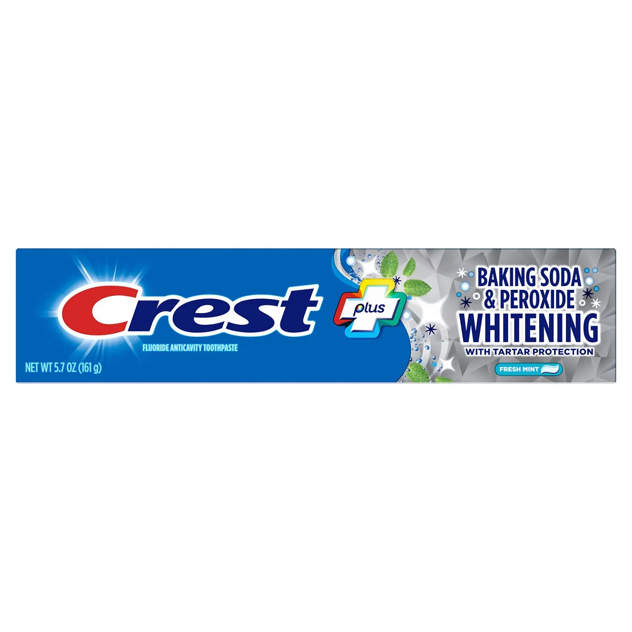 Crest Whitening Cavity & Tartar Protection Toothpaste Whitening Baking Soda & Peroxide Fresh Mint