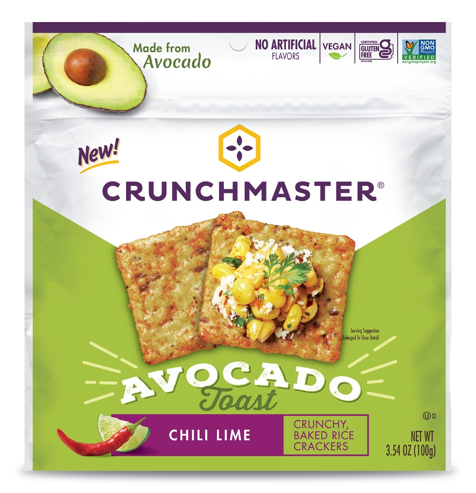 Crunchmaster® Avocado Toast Chili Lime Crackers